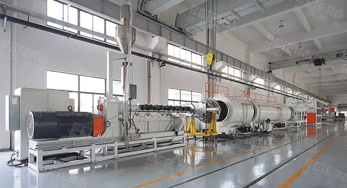 Plastic Pipe Extrusion Line