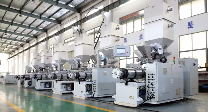 Plastic Pipe Extrusion Line