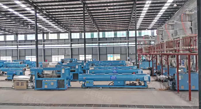 Plastic Pipe Extrusion Line